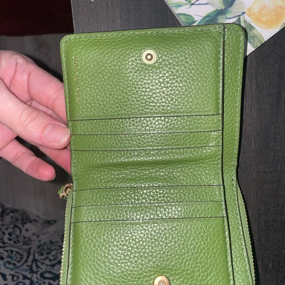 Tory Burch Bags Tory Burch Wallet Green Bifold Wallet Poshmark
